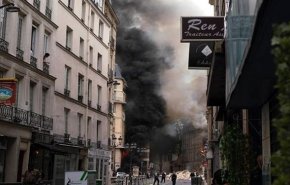16 مجروح در حادثه انفجار گاز در مرکز پاریس