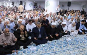 الحجاج الايرانيون في مكة المكرمة والمدينة المنورة يؤدون مراسم دعاء كميل