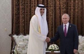 گفتگو تلفنی امیر قطر و رئیس جمهور روسیه 