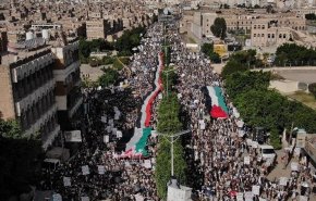 تظاهرات گسترده در یمن برای اعلام همبستگی با فلسطینیان