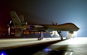 رهگیری پهپاد آمریکایی توسط جنگنده های روسی بر فراز آسمان سوریه