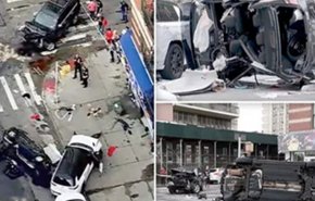 حادث سير في نيويورك يسفر عن  إصابة 18 شخصا 
