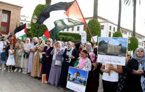 نشطاء مغاربة ينددون بجرائم الاحتلال بحق الفلسطينيين في جنين
