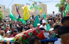 تشيع جماهيري للشهيد الفلسطيني عبد الجواد صالح في رام الله