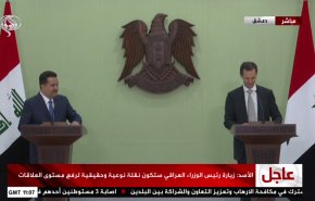 بشار اسد: عراق صدای دولت و مردم سوریه در محافل مختلف بود/ سودانی: موضع عراق در قبال آرمان فلسطین ثابت است 