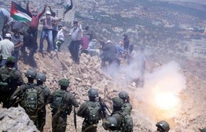  زخمی شدن 3 نظامی اسرائیلی در درگیری شمال الخلیل +فیلم