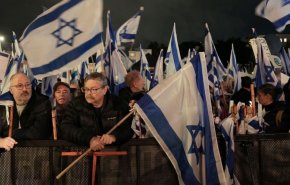 تقابل مخالفان و حامیان اصلاحات قضایی نتانیاهو در سرزمین های اشغالی+ ویدیو
