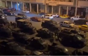 تنش حضور گروه های مسلح در خیابان های شهرک صدر بغداد + ویدیو