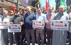راهپمایی گسترده در غزه برای محکومیت بازداشت ها توسط تشکیلات خودگردان / البطش: از ابومازن میخواهیم سیاست بازداشت مبارزان را متوقف کند
