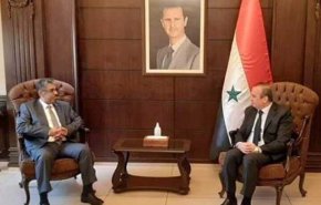 محادثات سورية اماراتية لتطوير التعاون بين البلدين