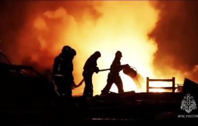 انفجار مهیب در پمپ بنزینی در داغستان 