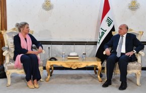 وزير خارجية العراق ومسؤولة اممية يبحثان الاستعدادات لاجراء الانتخابات المحلية