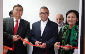 افتتاح مركز اللغة الفارسية والثقافة الايرانية في قرغيزيا