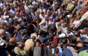 تشييع الشهيد 'عبد الرحيم غنام' في طوباس
