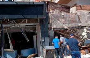 فيديو/إصابة 9 سوريين بانفجار في أحد مطاعم دمشق