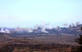 الجيش السوري يقصف مواقع الإرهابيين في إدلب


