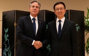 دیدار وزیر خارجه آمریکا با معاون رئیس‌جمهور چین