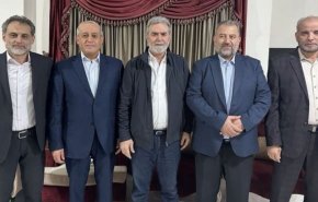 رهبران مقاومت فلسطین در لبنان با یکدیگر دیدار کردند