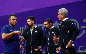 المنتخب الإيراني لتنس الطاولة يحل بالمركز الثالث في الألعاب الآسيوية