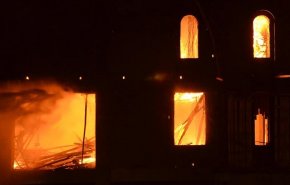 آناتولی: آتش سوزی «عمدی» مهیب در يك مسجد سوئد+ ویدئو