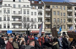 ادامه تظاهرات در آلمان در اعتراض به ارسال سلاح به اوکراین