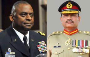 رایزنی تلفنی فرمانده ارتش پاکستان با وزیر دفاع آمریکا درباره منطقه