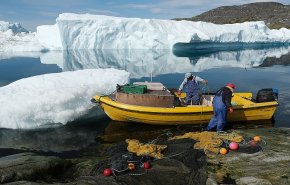 شاهد.. آثار كارثية لتسارع ذوبان الغطاء الجليدي في غرينلاند
 