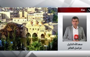 گزارش خبرنگار العالم از حمله پهپادی تروریستی به دانشکده نظامی حمص