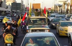 شاهد بالفيديو.. مسيرة في بغداد إحتفالا بإنجازات المقاومة الفلسطينية