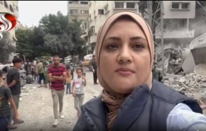 ویرانی کامل مسجد السوسی بر اثر حملات رژیم صهیونیستی+ویدئو
