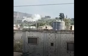 شاهد/ جنوب لبنان يتعرض لقصف اسرائيلي