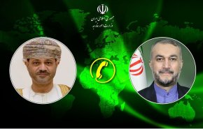وزرای امور خارجه ایران و عمان با یکدیگر گفتگو کردند