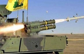  حمله حزب الله به مواضع صهیونیست ها در منطقه الضهیره با موشک های نقطه زن 