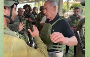 نتنياهو يخرج من جحره ويذهب الى غلاف غزة .. ماذا فعل هناك؟ + فيديو