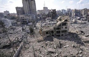 تصویری از غزه که دل را به درد می‌آورد