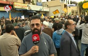 شاهد.. بأعلام حزب الله؛ بيروت تشيع جثمان شهيد المقاومة