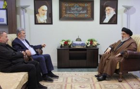 رهبران حماس و جهاد اسلامی فلسطین با دبیرکل حزب الله لبنان دیدار کردند