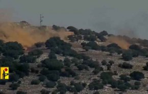 حزب الله ینشر فيديو للحظة إستهداف دبابة ميركافا