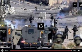 حمله رژیم صهیونیستی به مناطق مختلف کرانه باختری + فیلم