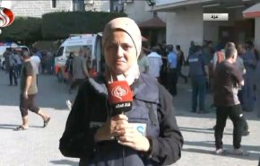 خبرنگار العالم حین پخش زنده خبر شهادت اقوامش را دریافت کرد + فیلم