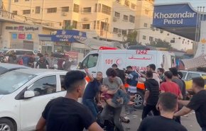 گزارش خبرنگار العالم ازفاجعه انسانی در بیمارستان های غزه+فیلم