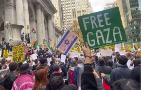 تظاهرات دانش‌آموزان نیویورک در محکومیت نسل‌کشی در غزه