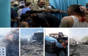 انتشال شهداء ومصابين بقصف إسرائيلي جنوبي غزة+فيديو