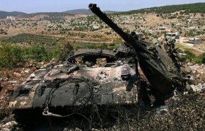 انهدام سومین تانک اسراییلی طی امروز درغزه/جدیدترین تصاویر حملات موشکی القسام + فیلم