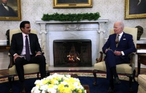گفت‌وگوی تلفنی امیر قطر و رئیس جمهور آمریکا درباره غزه

