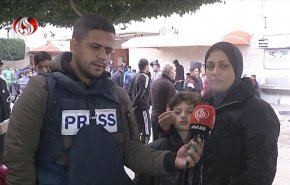 مراسلة قناة العالم شاهدة عيان علی مقتل والدة زوجها 