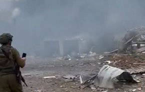 تصاویری از پایگاه نظامی صهیونیستی پس از حملات موشکی حزب الله لبنان+ویدیو