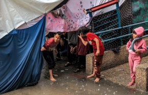 بحران در جنین با تخریب زیرساخت‌ها توسط صهیونیست‌ها و بارش شدید باران +فیلم