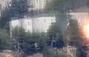 حزب الله يعرض مشاهد من استهداف مواقع الاحتلال على الحدود جنوب لبنان
