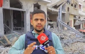 گزارش العالم از ویرانی‌های شرق خانیونس بر اثر حملات وحشیانه رژیم صهیونیستی 